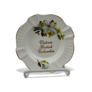 ROYAL WINDSOR Victoria BC Dogwood Small Round Dish Vintage